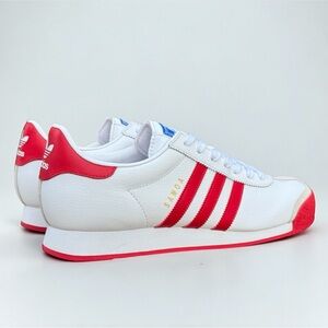 Adidas Samoa Men’s Sneakers – Size 12 – White/Red